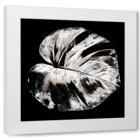 Tropic Leaf 2 White Modern Wood Framed Art Print by Phillip, Jamie