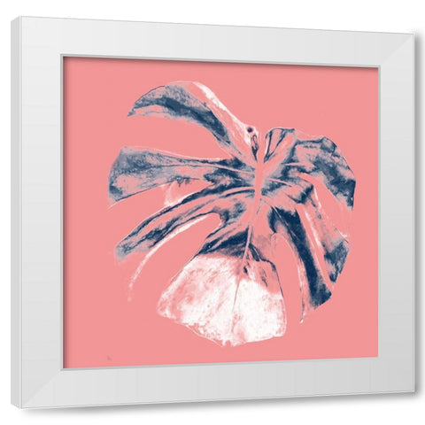 Tropic Leaf 4 White Modern Wood Framed Art Print by Phillip, Jamie