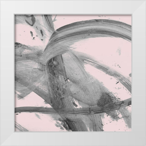 Studio J S1 White Modern Wood Framed Art Print by Phillip, Jamie