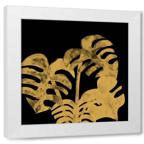 Fern White Modern Wood Framed Art Print by Phillip, Jamie