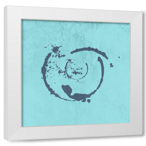 Road Blast  White Modern Wood Framed Art Print by Phillip, Jamie