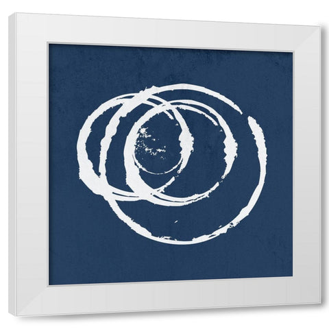 Road Blast 2 White Modern Wood Framed Art Print by Phillip, Jamie