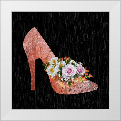 Fashion Week 3 White Modern Wood Framed Art Print by Phillip, Jamie