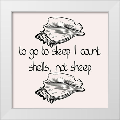 Black Ink Coastal 2 White Modern Wood Framed Art Print by Phillip, Jamie