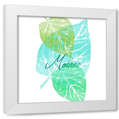 Mother White Modern Wood Framed Art Print by Phillip, Jamie