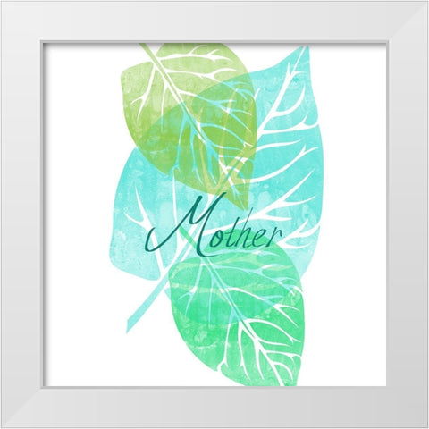 Mother White Modern Wood Framed Art Print by Phillip, Jamie