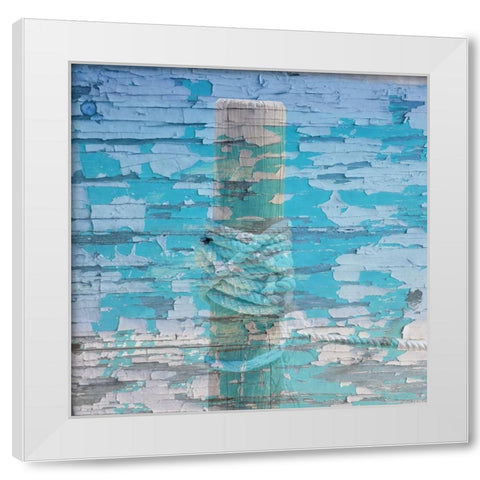 By The Sea 2 White Modern Wood Framed Art Print by Phillip, Jamie