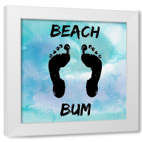 Surf 4 White Modern Wood Framed Art Print by Phillip, Jamie