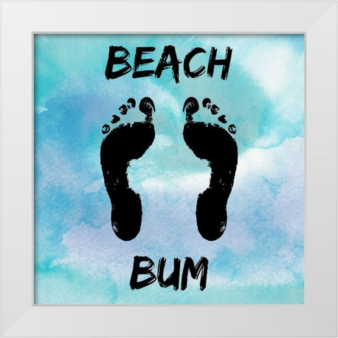 Surf 4 White Modern Wood Framed Art Print by Phillip, Jamie