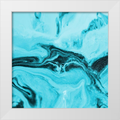 Smoky Mist White Modern Wood Framed Art Print by Phillip, Jamie