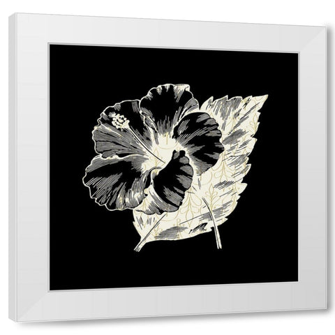 Black Silk 1 White Modern Wood Framed Art Print by Phillip, Jamie