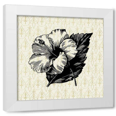 Black Silk 2 White Modern Wood Framed Art Print by Phillip, Jamie