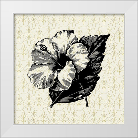 Black Silk 2 White Modern Wood Framed Art Print by Phillip, Jamie