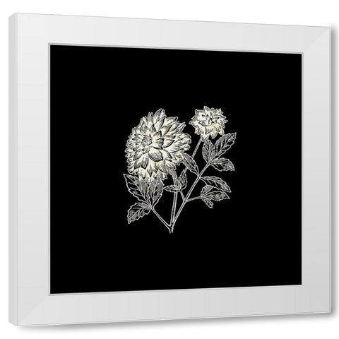 Black Silk 5 White Modern Wood Framed Art Print by Phillip, Jamie