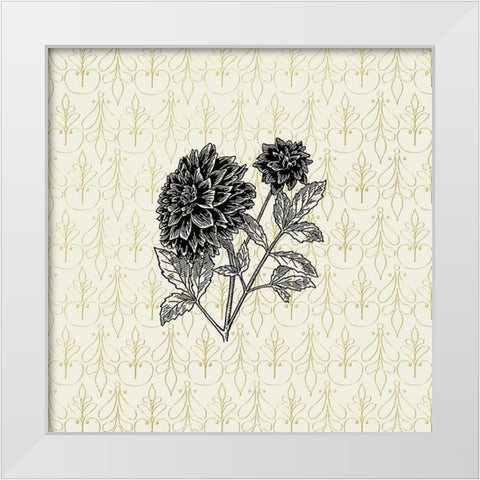 Black Silk 6 White Modern Wood Framed Art Print by Phillip, Jamie
