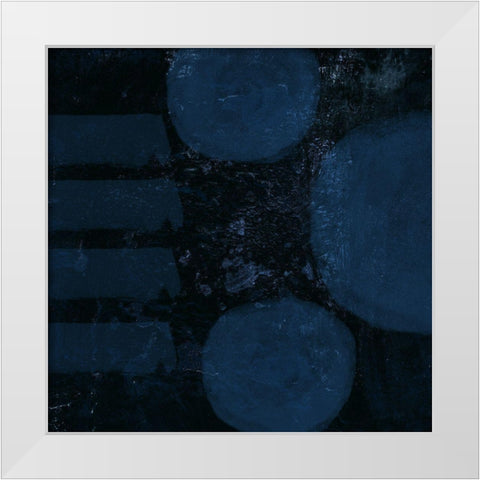 Lamode White Modern Wood Framed Art Print by Phillip, Jamie