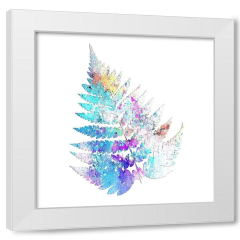 Wild Tropics White Modern Wood Framed Art Print by Phillip, Jamie