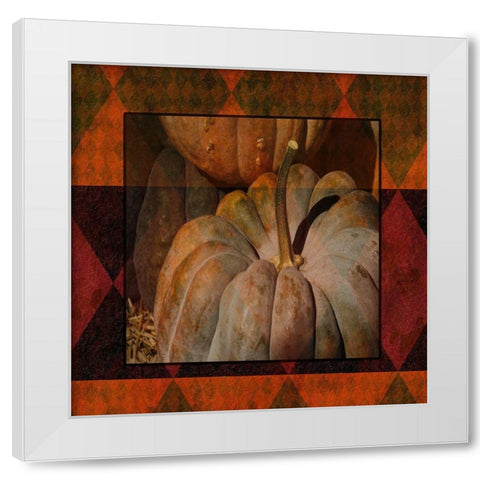 Give Thanks 1 White Modern Wood Framed Art Print by Phillip, Jamie