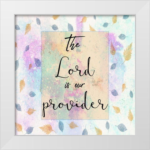 Provider White Modern Wood Framed Art Print by Phillip, Jamie