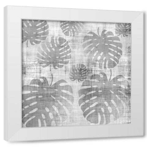 Tropical Rain 3 White Modern Wood Framed Art Print by Phillip, Jamie