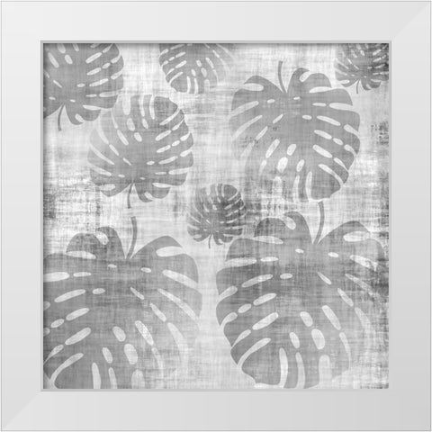 Tropical Rain 3 White Modern Wood Framed Art Print by Phillip, Jamie