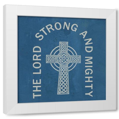 The Lord White Modern Wood Framed Art Print by Phillip, Jamie