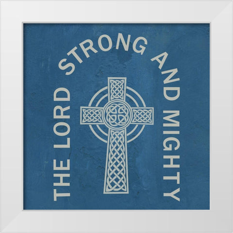 The Lord White Modern Wood Framed Art Print by Phillip, Jamie