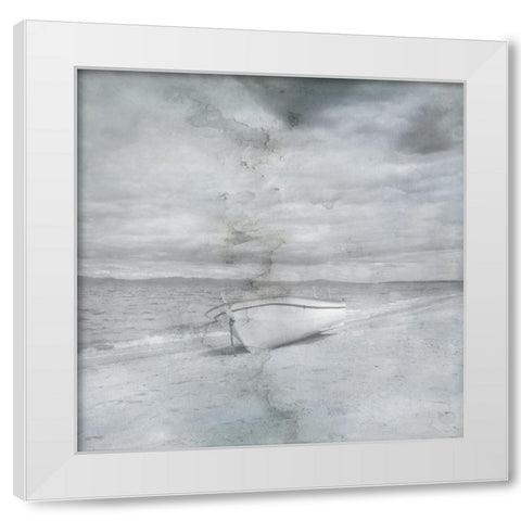 Coast 2 Coast White Modern Wood Framed Art Print by Phillip, Jamie