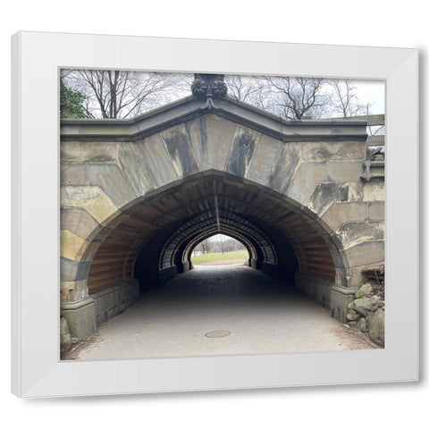 Prospect Tunnel 2 White Modern Wood Framed Art Print by Phillip, Jamie