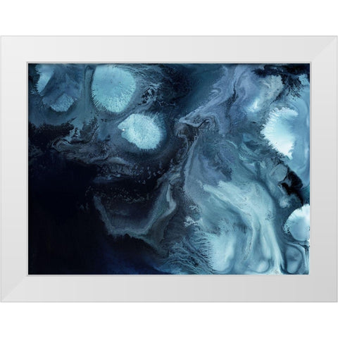 Great Barrier Reef White Modern Wood Framed Art Print by Urban Road