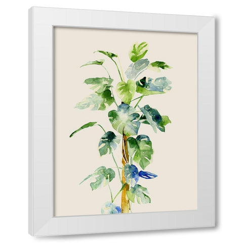 Balancing Act White Modern Wood Framed Art Print by Urban Road