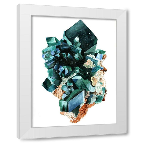 The Arkenstone White Modern Wood Framed Art Print by Urban Road