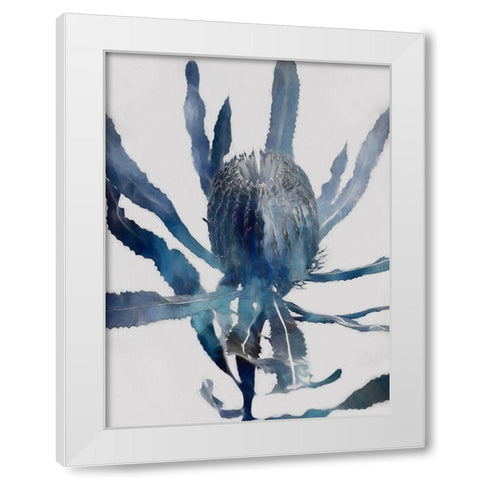 From the Ashes I White Modern Wood Framed Art Print by Urban Road