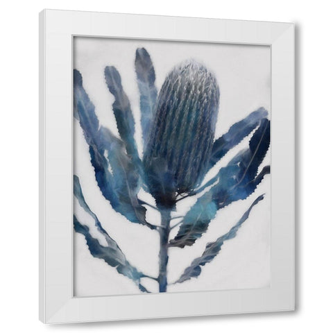 From the Ashes II White Modern Wood Framed Art Print by Urban Road