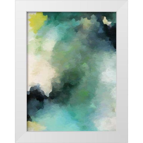 Down By The Mangroves White Modern Wood Framed Art Print by Urban Road