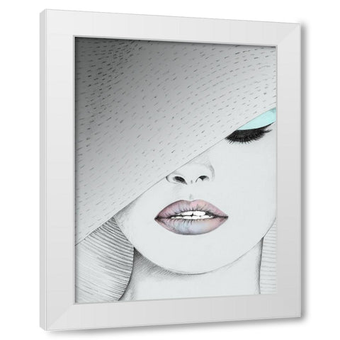 Urbane-Silver White Modern Wood Framed Art Print by Urban Road