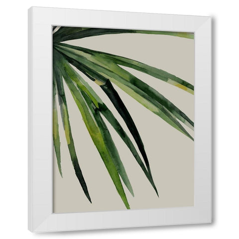 Splice White Modern Wood Framed Art Print by Urban Road