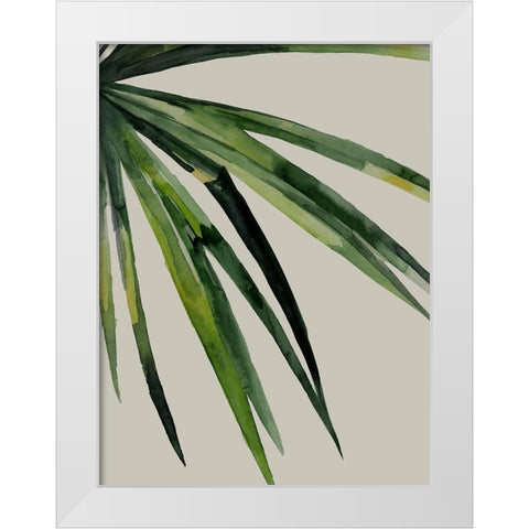 Splice White Modern Wood Framed Art Print by Urban Road