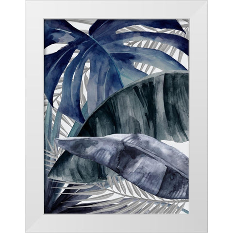 Natures Veil Dusk White Modern Wood Framed Art Print by Urban Road