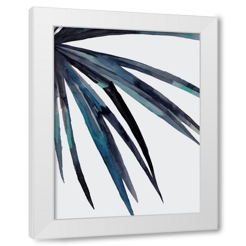 Splice Dusk White Modern Wood Framed Art Print by Urban Road