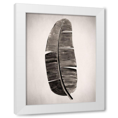 Verdure II Sepia White Modern Wood Framed Art Print by Urban Road