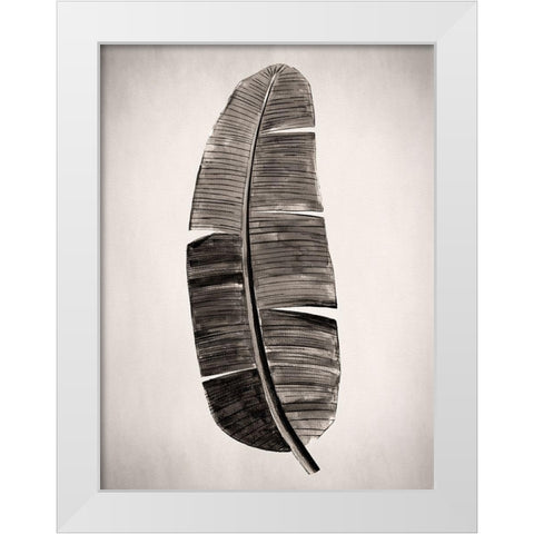 Verdure II Sepia White Modern Wood Framed Art Print by Urban Road