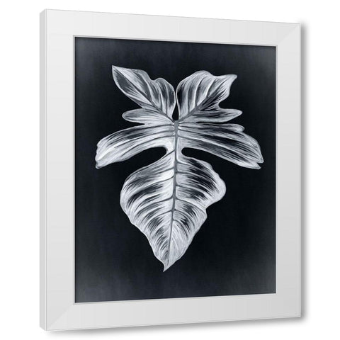 Verdure III Midnight White Modern Wood Framed Art Print by Urban Road