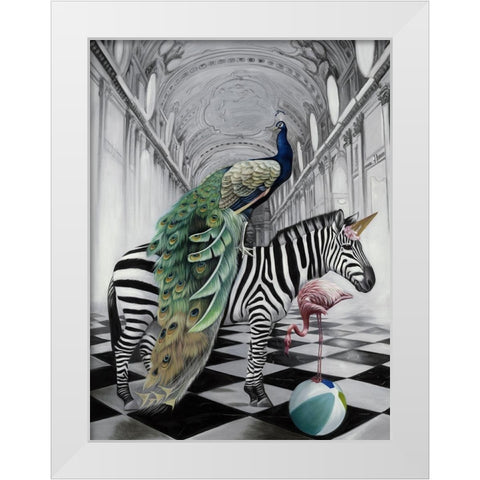 In Wonderland  White Modern Wood Framed Art Print by Urban Road