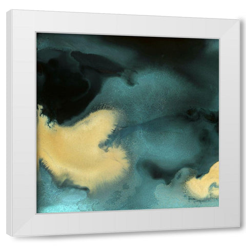 Poseidon II  White Modern Wood Framed Art Print by Urban Road