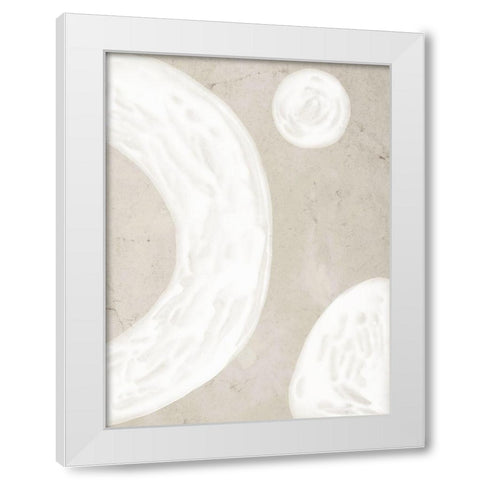 Blanc Spaces II  White Modern Wood Framed Art Print by Urban Road