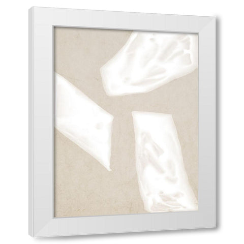 Blanc Spaces III  White Modern Wood Framed Art Print by Urban Road