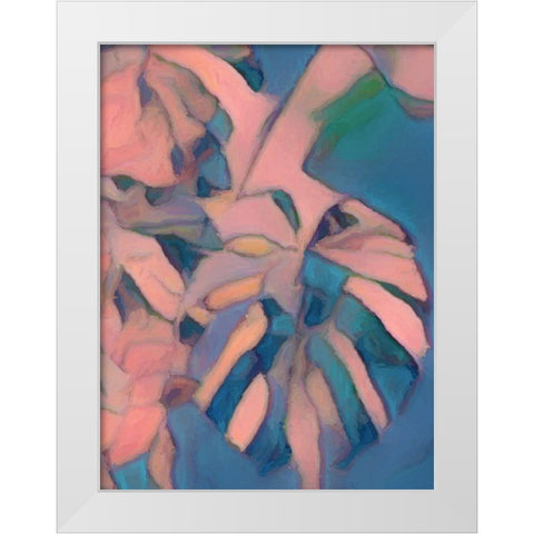 Rose Coloured Glasses II  White Modern Wood Framed Art Print by Urban Road