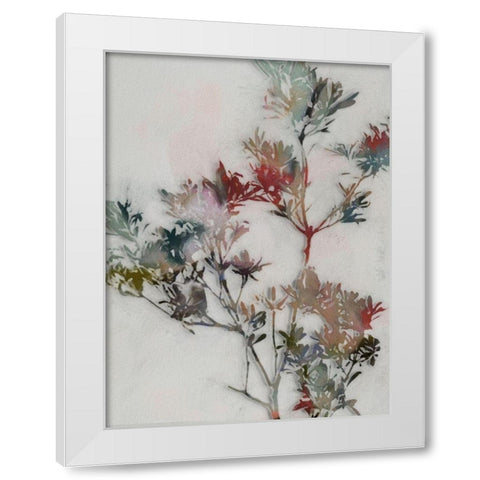 Winter Posy II  White Modern Wood Framed Art Print by Urban Road