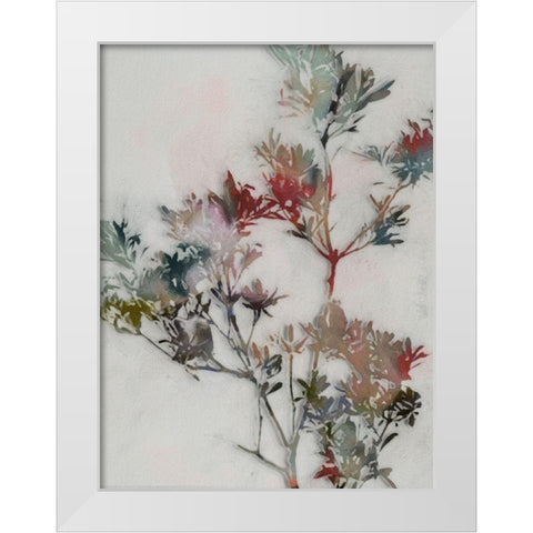 Winter Posy II  White Modern Wood Framed Art Print by Urban Road